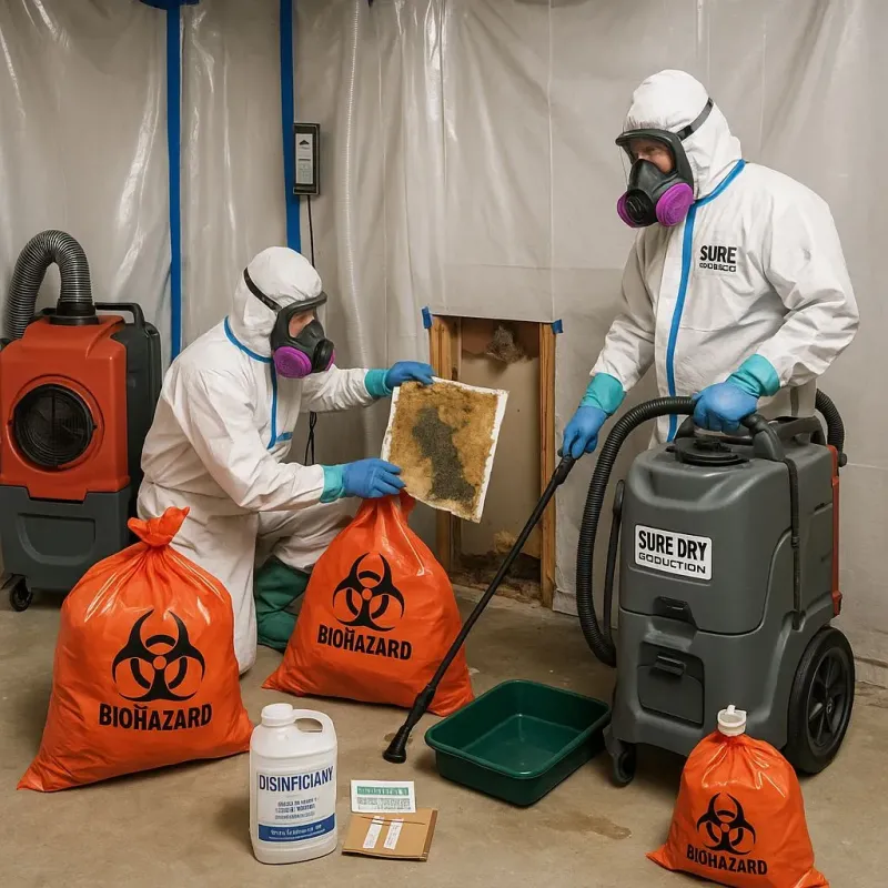 Contaminated Water Handling Protocols process in Mendota, IL