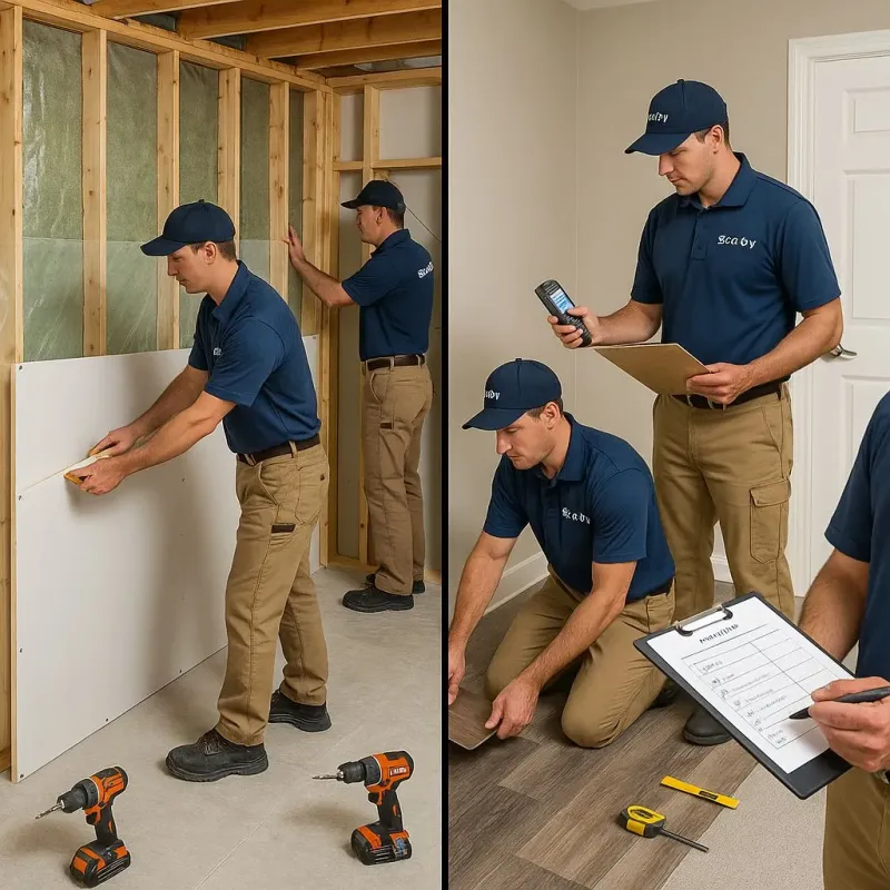 Repairs and Reconstruction process in Mendota, IL